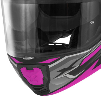 Givi X27 Sector Matt Black Titanium Fuchsia