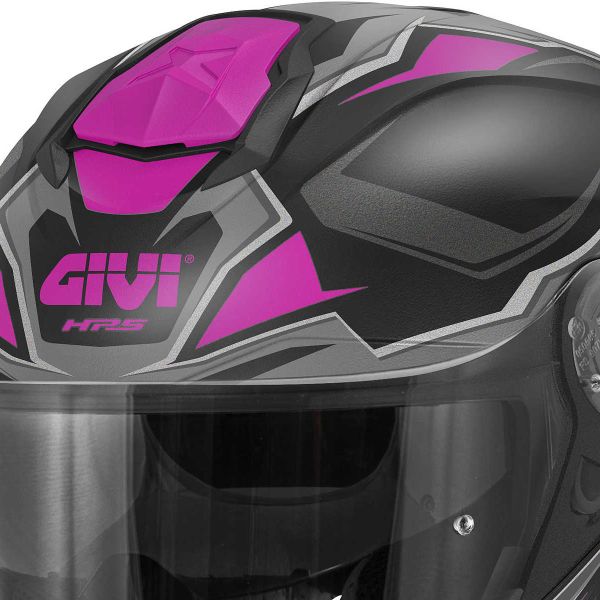 Givi X27 Sector Matt Black Titanium Fuchsia
