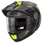 Casque Modular Givi X27 Tourer Graphic  Matt Titanium Yellow