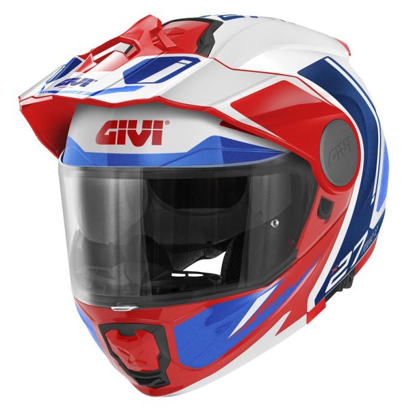 Modular Givi X27 Tourer Graphic White Blue Red