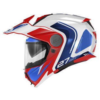 Givi X27 Tourer Graphic White Blue Red