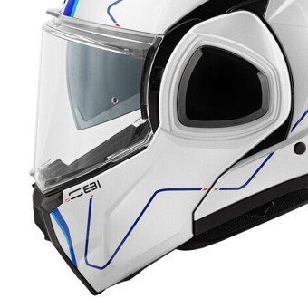 Givi X36 Fiber Pulse White Blue Red