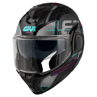 Modular Givi X36 Vertigo Black Fuchsia