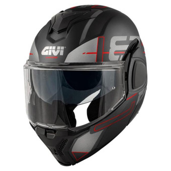 Modular Givi X36 Vertigo Matt Black Red