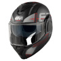 Casque Modular Givi X36 Vertigo Matt Black Red