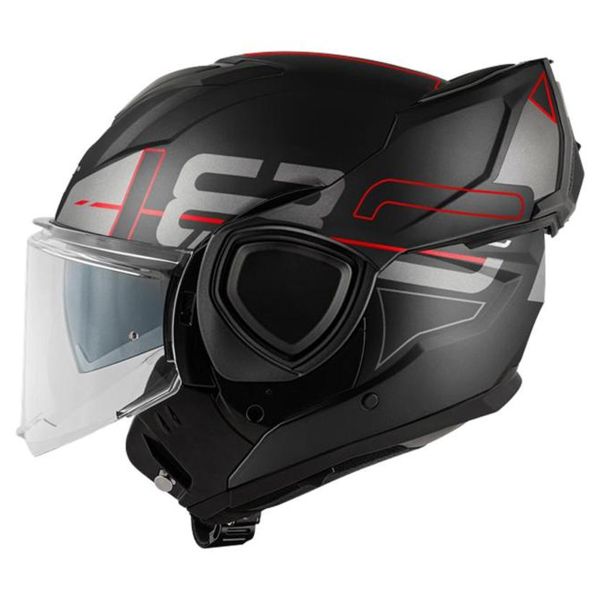 Givi X36 Vertigo Matt Black Red