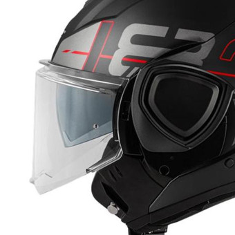 Givi X36 Vertigo Matt Black Red