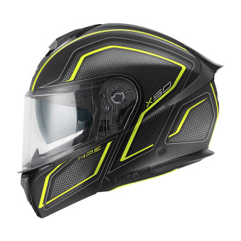 Givi X50 Fiber Hologram Matt Black Titanium Yellow