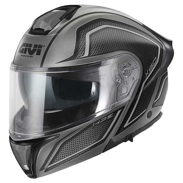 Modular Givi X50 Fiber Hologram Matt Titanium Black Grey