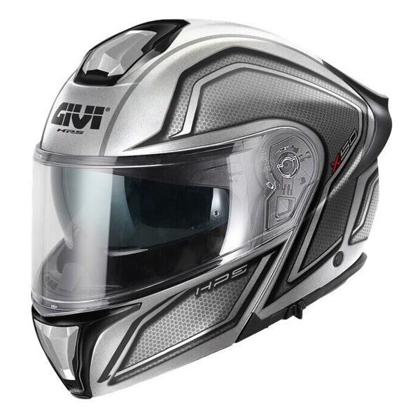 Modular Givi X50 Fiber Hologram Silver Black Metal Titanium Red