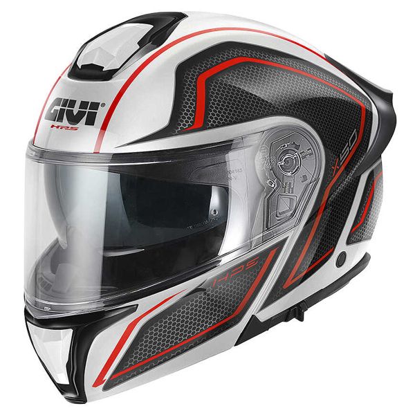 Modular Givi X50 Fiber Hologram White Black Red