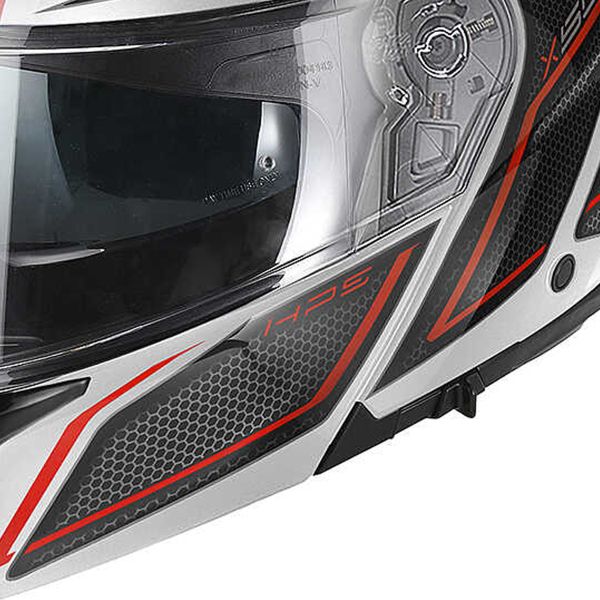 Givi X50 Fiber Hologram White Black Red