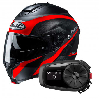 Modular HJC C91 Taly MC1SF + Kit Bluetooth 5S Solo