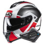 Casque Modular HJC C91N Jyn MC1 + Kit Bluetooth BT Mini