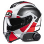Casque Modular HJC C91N Jyn MC1 + Kit Bluetooth Lokui K30