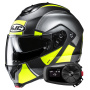 Casque Modular HJC C91N Jyn MC3HSF + Kit Bluetooth 5S Solo