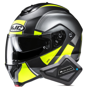 Modular HJC C91N Jyn MC3HSF + Kit Bluetooth BT Mini