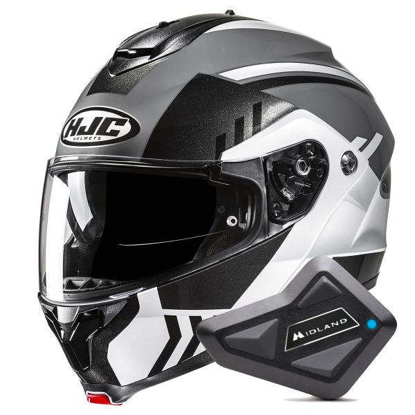Modular HJC C91N Kaon MC5 + Kit Bluetooth BT Mini Modular HJC C91N Kaon MC5 + Kit Bluetooth BT Mini