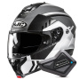 Casque Modular HJC C91N Kaon MC5 + Kit Bluetooth BT Mini