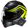 Casque Modular HJC C91N Nepos MC3HSF + Kit Bluetooth BT Mini
