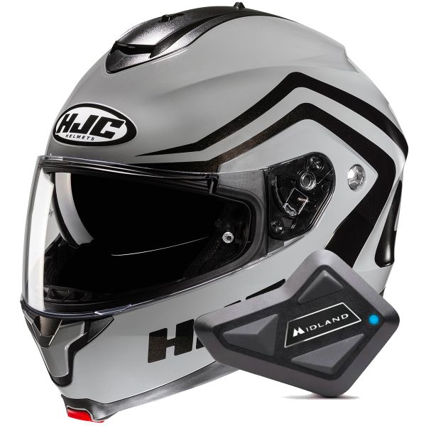 Modular HJC C91N Nepos MC5 + Kit Bluetooth BT Mini Modular HJC C91N Nepos MC5 + Kit Bluetooth BT Mini