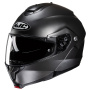 Casque Modular HJC C91N Semi Flat Titanium