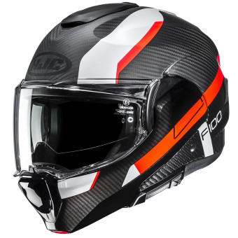 Casque Modular HJC F100 Carbon Askan MC6HSF