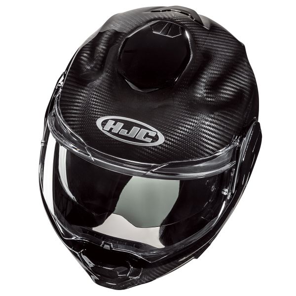 HJC F100 Carbon Black + Kit Bluetooth 5S Solo