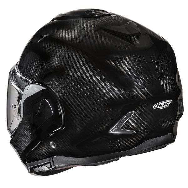 HJC F100 Carbon Black + Kit Bluetooth 5S Solo