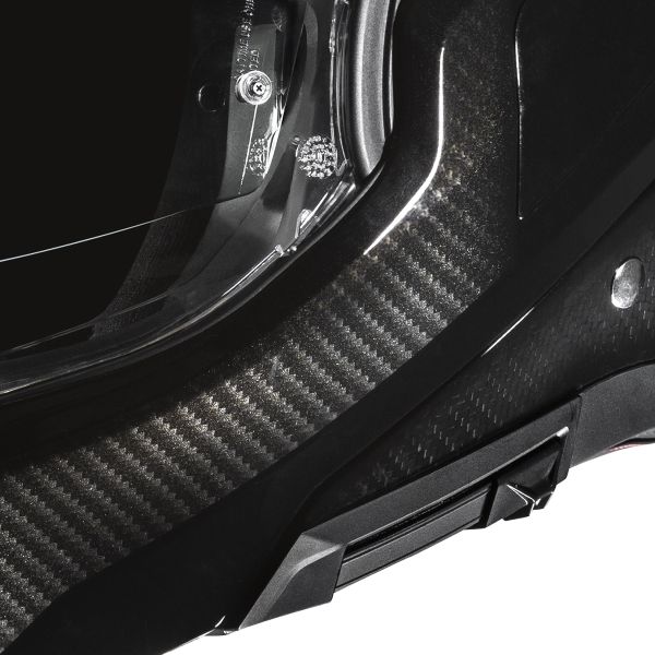 HJC F100 Carbon Black + Kit Bluetooth 5S Solo