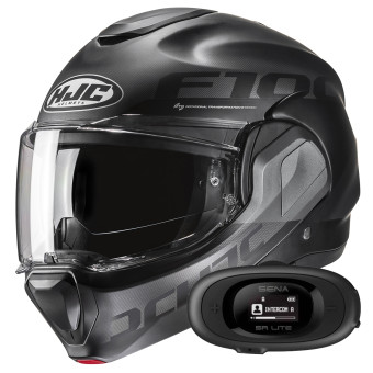 Modular HJC F100 Hetal MC5SF + Kit bluetooth 5R Lite
