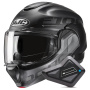 Casque Modular HJC F100 Hetal MC5SF + Kit Bluetooth BT Mini