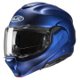 Casque Modular HJC F100 Azul Semi Plano Metalizado