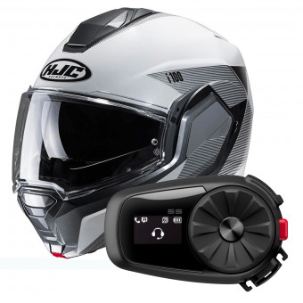 Modular HJC i100 Beston MC5 + Kit Bluetooth 5S Solo