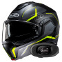 Casque Modular HJC i100 Lorix MC3HSF + Kit bluetooth 5R Lite Solo