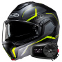 Casque Modular HJC i100 Lorix MC3HSF + Kit Bluetooth 5S Solo