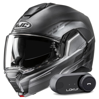 Modular HJC i100 Sysma MCSSF + Kit Bluetooth Lokui K30