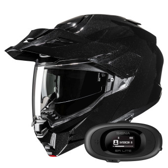 Modular HJC i80 Metal Black + Kit bluetooth 5R Lite Solo