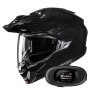 Casque Modular HJC i80 Metal Black + Kit bluetooth 5R Lite Solo