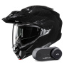 Casque Modular HJC i80 Metal Black + Kit Bluetooth Lokui K30