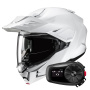 Casque Modular HJC i80 Pearl White + Kit Bluetooth 5S Solo