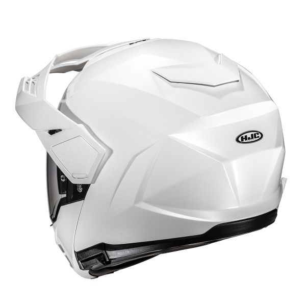 HJC i80 Pearl White + Kit Bluetooth BT Mini