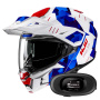 Casque Modular HJC i80 Roki MC21 + Kit bluetooth 5R Lite Solo