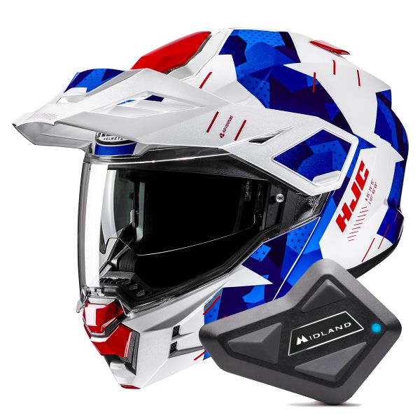 Modular HJC i80 Roki MC21 + Kit Bluetooth BT Mini Modular HJC i80 Roki MC21 + Kit Bluetooth BT Mini