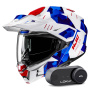 Casque Modular HJC i80 Roki MC21 + Kit Bluetooth Lokui K30
