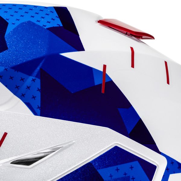 HJC i80 Roki MC21 + Kit Bluetooth Lokui K30