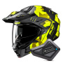 Casque Modular HJC i80 Roki MC3HSF + Kit Bluetooth BT Mini