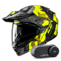 Casque Modular HJC i80 Roki MC3HSF + Kit Bluetooth Lokui K30