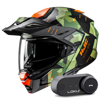 Modular HJC i80 Roki MC47SF + Kit Bluetooth Lokui K30
