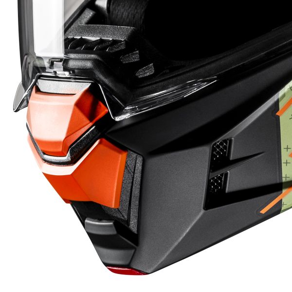 HJC i80 Roki MC47SF + Kit Bluetooth BT Mini